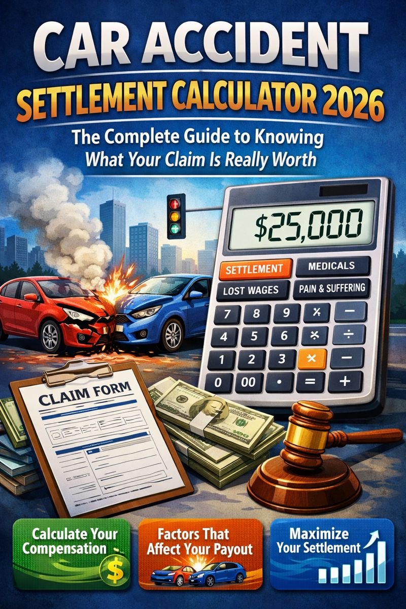 Car Accident Settlement Calculator 2026: The Complete Guide to Knowing What Your Claim Is Really Worth