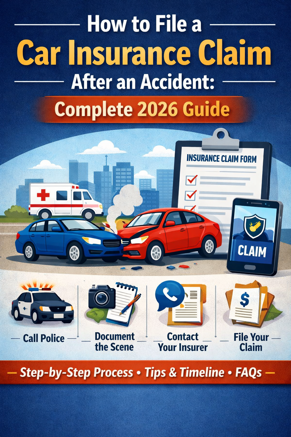 How to File a Car Insurance Claim After an Accident: Complete 2026 Guide